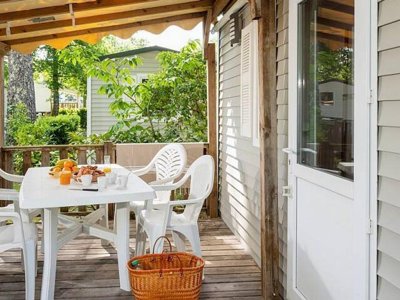 Cliquez pour découvrir toutes les photos de l'HÉBERGEMENT ! mobil-home - Le Trivoly photo 2