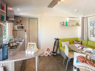 Cliquez pour découvrir toutes les photos de l'HÉBERGEMENT ! mobil-home - Le Trivoly photo 3