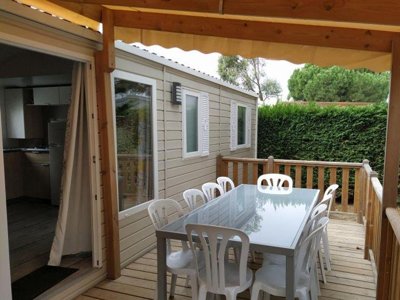 Cliquez pour découvrir toutes les photos de l'HÉBERGEMENT ! mobil-home - Le Trivoly photo 2