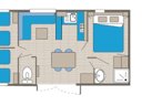 Cliquez pour découvrir toutes les photos de l'HÉBERGEMENT ! mobil-home - camping Calypso photo 6