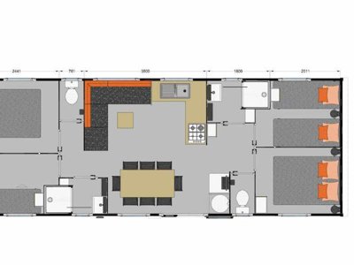 Cliquez pour découvrir toutes les photos de l'HÉBERGEMENT ! mobil-home - Paradis Les Capucines photo 2