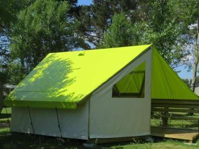tente en toile et bois - Kerlaz photo 3