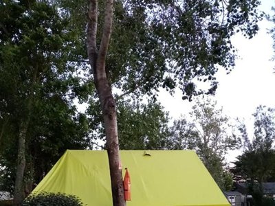 tente en toile et bois - Kerlaz photo 6