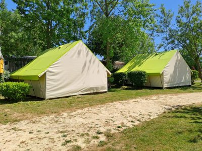 tente en toile et bois - Kerlaz photo 9