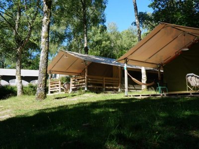 Cliquez pour découvrir toutes les photos de l'HÉBERGEMENT ! bungalow toilé - Flower La Plage photo 7