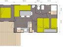 Cliquez pour découvrir toutes les photos de l'HÉBERGEMENT ! mobil-home - camping Flower La Plage photo 7