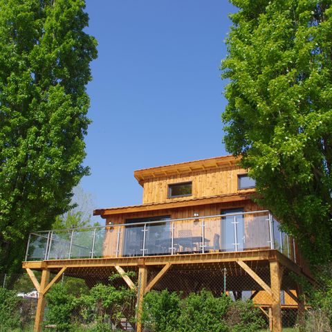 Cliquez pour découvrir toutes les photos de l'HÉBERGEMENT ! chalet - Kanopée Village photo 2