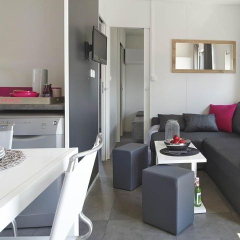 Cliquez pour découvrir toutes les photos de l'HÉBERGEMENT ! mobil-home - Kanopée Village photo 5