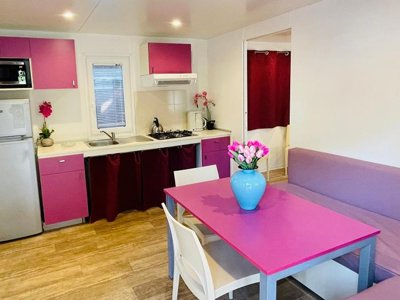 Cliquez pour découvrir toutes les photos de l'HÉBERGEMENT ! mobil-home - Punta Navaccia photo 5