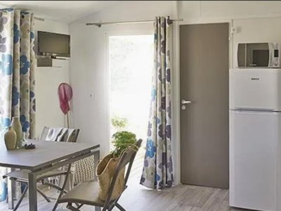 Cliquez pour découvrir toutes les photos de l'HÉBERGEMENT ! mobil-home - Ferme Pédagogique De Prunay photo 2