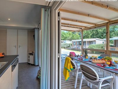 Cliquez pour découvrir toutes les photos de l'HÉBERGEMENT ! mobil-home - Flower Le Conleau photo 2