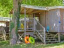 tente en toile et bois - camping Flower Le Conleau photo 2