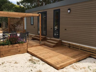 Cliquez pour découvrir toutes les photos de l'HÉBERGEMENT ! mobil-home - Flower Le Mas De Mourgues photo 3