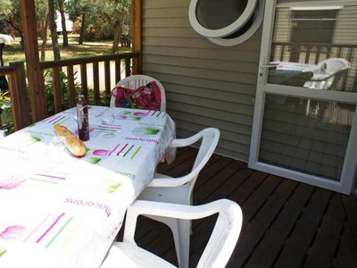Cliquez pour découvrir toutes les photos de l'HÉBERGEMENT ! mobil-home - Flower Le Mas De Mourgues photo 3