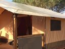 Cliquez pour découvrir toutes les photos de l'HÉBERGEMENT ! tente en toile et bois - camping Ushuaïa Villages La Chesnays photo 2