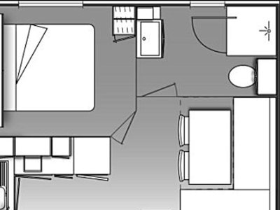 Cliquez pour découvrir toutes les photos de l'HÉBERGEMENT ! mobil-home - Les Acacias photo 5