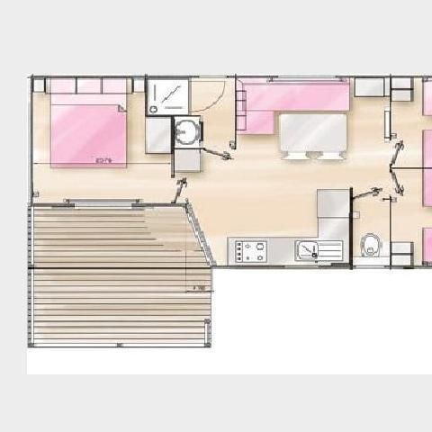 Cliquez pour découvrir toutes les photos de l'HÉBERGEMENT ! mobil-home - Domaine Du Mas Du Saboth photo 3