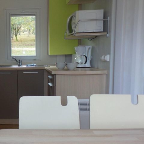 Cliquez pour découvrir toutes les photos de l'HÉBERGEMENT ! mobil-home - Domaine Du Mas Du Saboth photo 4