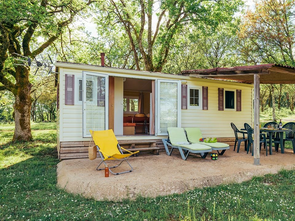 Cliquez pour découvrir toutes les photos de l'HÉBERGEMENT ! mobil-home - Domaine Du Mas Du Saboth photo 2
