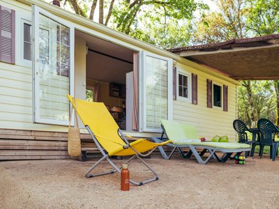 Cliquez pour découvrir toutes les photos de l'HÉBERGEMENT ! mobil-home - Domaine Du Mas Du Saboth photo 3