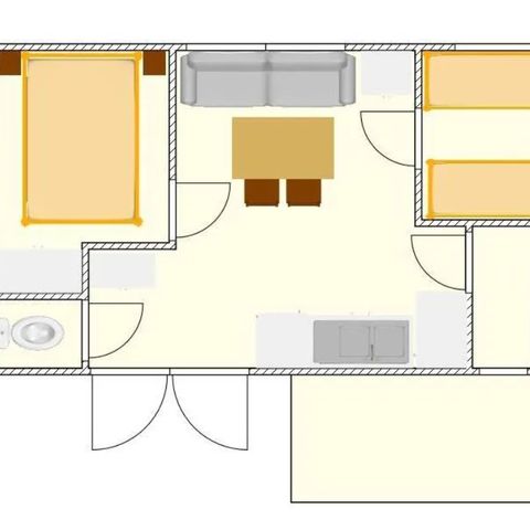 Cliquez pour découvrir toutes les photos de l'HÉBERGEMENT ! mobil-home - Domaine Du Mas Du Saboth photo 2