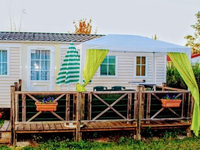 Cliquez pour découvrir toutes les photos de l'HÉBERGEMENT ! mobil-home - Le Pontis photo 9