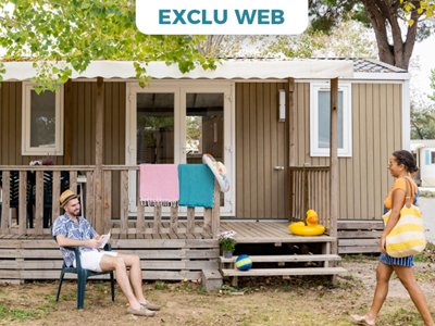 Cliquez pour découvrir toutes les photos de l'HÉBERGEMENT ! mobil-home - Sea Green L'Occitan photo 5