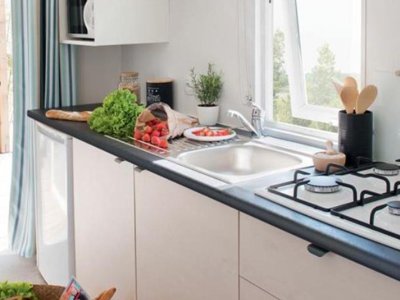 Cliquez pour découvrir toutes les photos de l'HÉBERGEMENT ! mobil-home - Paradis Cayola photo 3
