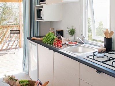 Cliquez pour découvrir toutes les photos de l'HÉBERGEMENT ! mobil-home - Paradis Cayola photo 5