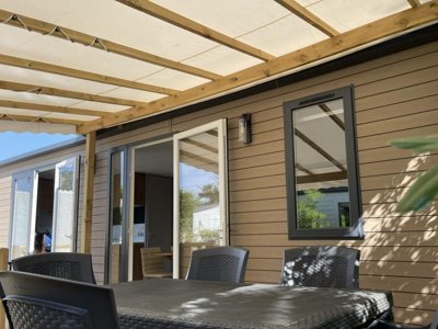 Cliquez pour découvrir toutes les photos de l'HÉBERGEMENT ! mobil-home - Le Cayola photo 2