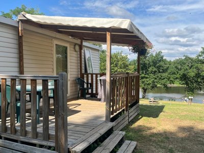 Cliquez pour découvrir toutes les photos de l'HÉBERGEMENT ! mobil-home - De La Bageasse photo 11