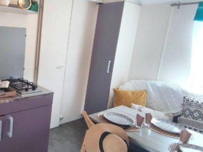 Cliquez pour découvrir toutes les photos de l'HÉBERGEMENT ! mobil-home - De La Bageasse photo 2