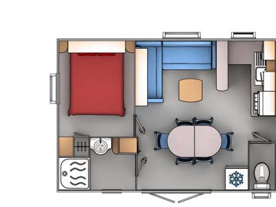 Cliquez pour découvrir toutes les photos de l'HÉBERGEMENT ! mobil-home - Flower Altea photo 7