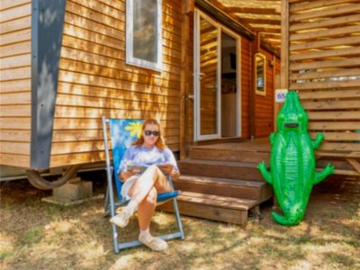 Cliquez pour découvrir toutes les photos de l'HÉBERGEMENT ! mobil-home - Mas Des Roses photo 4