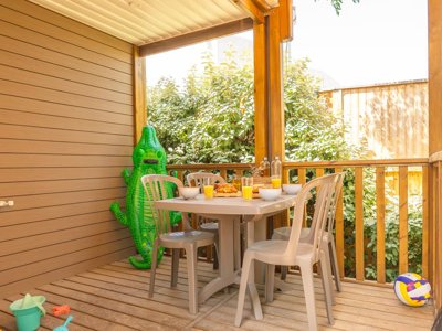 Cliquez pour découvrir toutes les photos de l'HÉBERGEMENT ! mobil-home - Mas Des Roses photo 6
