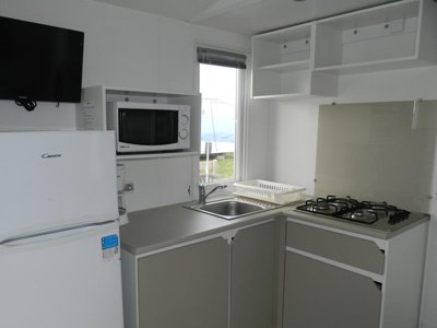 Cliquez pour découvrir toutes les photos de l'HÉBERGEMENT ! mobil-home - Flower Omaha Beach photo 2