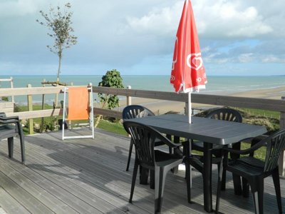 Cliquez pour découvrir toutes les photos de l'HÉBERGEMENT ! mobil-home - Flower Omaha Beach photo 3