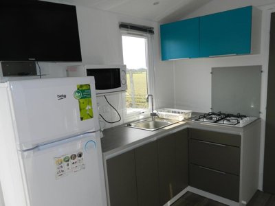 Cliquez pour découvrir toutes les photos de l'HÉBERGEMENT ! mobil-home - Flower Omaha Beach photo 6