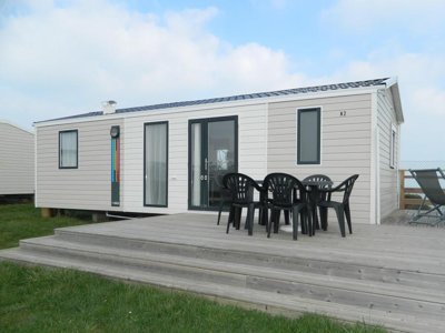 Cliquez pour découvrir toutes les photos de l'HÉBERGEMENT ! mobil-home - Flower Omaha Beach photo 2