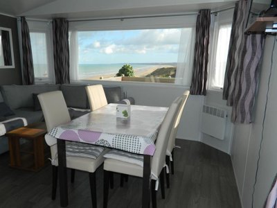 Cliquez pour découvrir toutes les photos de l'HÉBERGEMENT ! mobil-home - Flower Omaha Beach photo 3