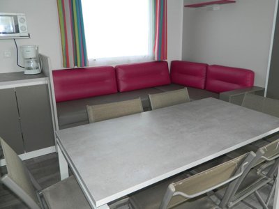 Cliquez pour découvrir toutes les photos de l'HÉBERGEMENT ! mobil-home - Flower Omaha Beach photo 4