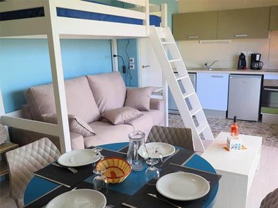 Cliquez pour découvrir toutes les photos de l'HÉBERGEMENT ! studio - Les Sables D'Or photo 2