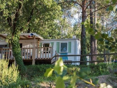 Cliquez pour découvrir toutes les photos de l'HÉBERGEMENT ! mobil-home - Paradis - Le Ruou photo 2
