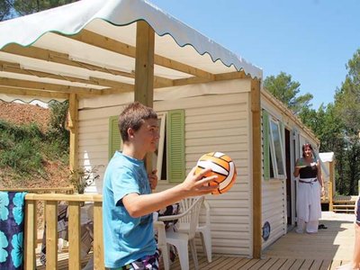 mobil-home - Paradis - Le Ruou photo 2
