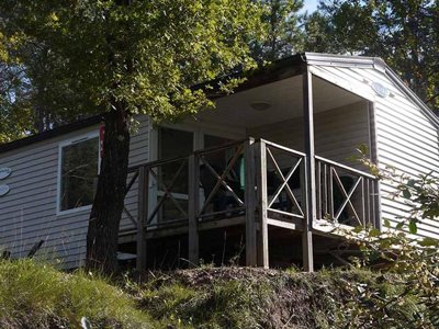 Cliquez pour découvrir toutes les photos de l'HÉBERGEMENT ! mobil-home - Paradis - Le Ruou photo 2