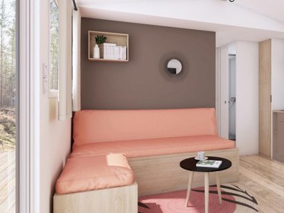 Cliquez pour découvrir toutes les photos de l'HÉBERGEMENT ! mobil-home - Paradis - Le Ruou photo 5