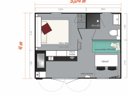 Cliquez pour découvrir toutes les photos de l'HÉBERGEMENT ! mobil-home - camping Flower Les Chevaliers De Malte photo 2