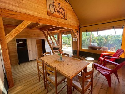 bungalow toilé - La Fontaine Du Roc photo 5