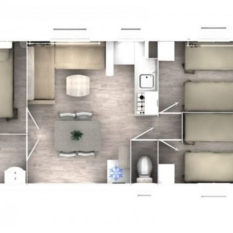 Cliquez pour découvrir toutes les photos de l'HÉBERGEMENT ! mobilhome - Borepo photo 2