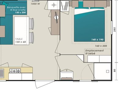 mobil-home - Flower La Sagne photo 9